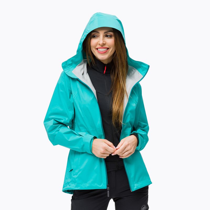 Black Diamond dámska bunda do dažďa Stormline Stretch modrá APM6974050XSM1 3