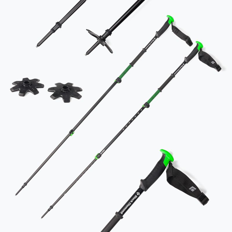 Lyžiarske palice Black Diamond Traverse 3 zelené BD11159400001251 5