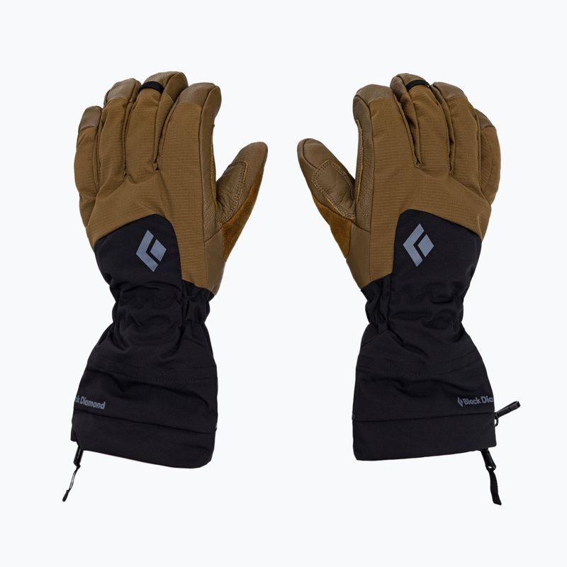 Lyžiarske rukavice Black Diamond Soloist black/brown BD8018877001LG_1 3