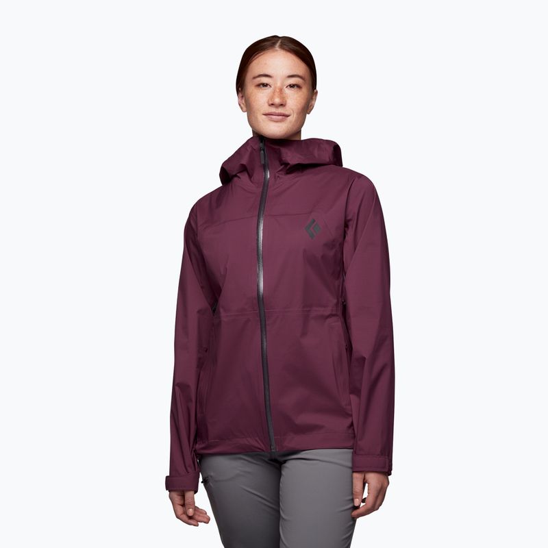 Black Diamond dámska bunda do dažďa Stormline Stretch fialová APM6975016XXS1 2