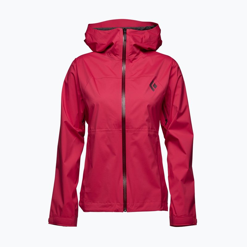 Black Diamond dámska bunda do dažďa Stormline Stretch červená APM6976034XSM1 6