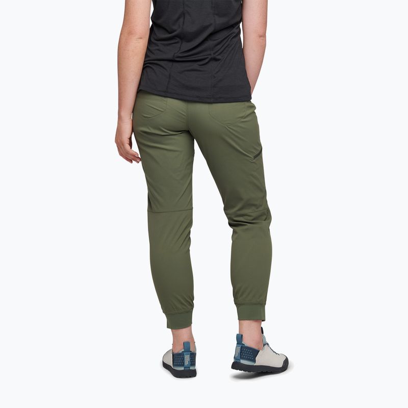 Dámske lezecké nohavice Black Diamond Technician Jogger green AP750135 2