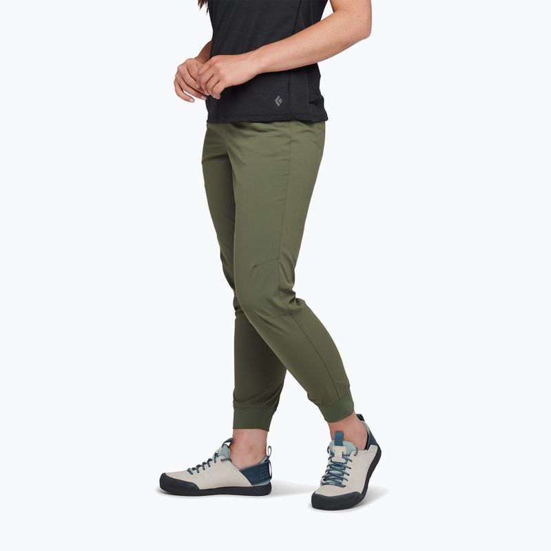 Dámske lezecké nohavice Black Diamond Technician Jogger green AP750135 3