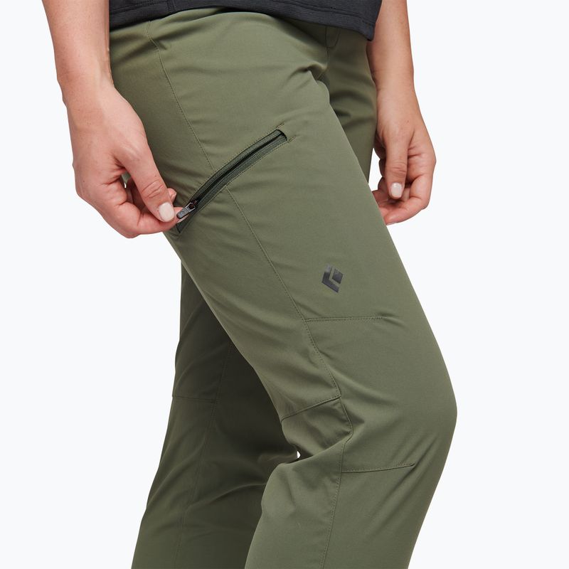 Dámske lezecké nohavice Black Diamond Technician Jogger green AP750135 4