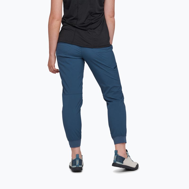 Dámske lezecké nohavice Black Diamond Technician Jogger blue AP750135 2