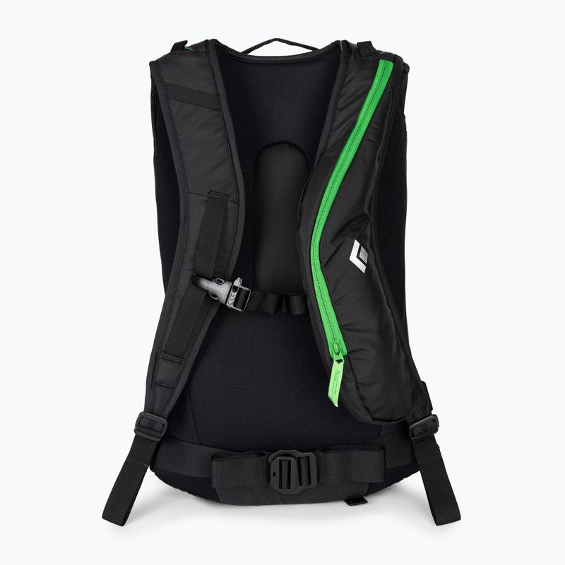 Black Diamond Dawn Patrol 15 black skydiving batoh 3