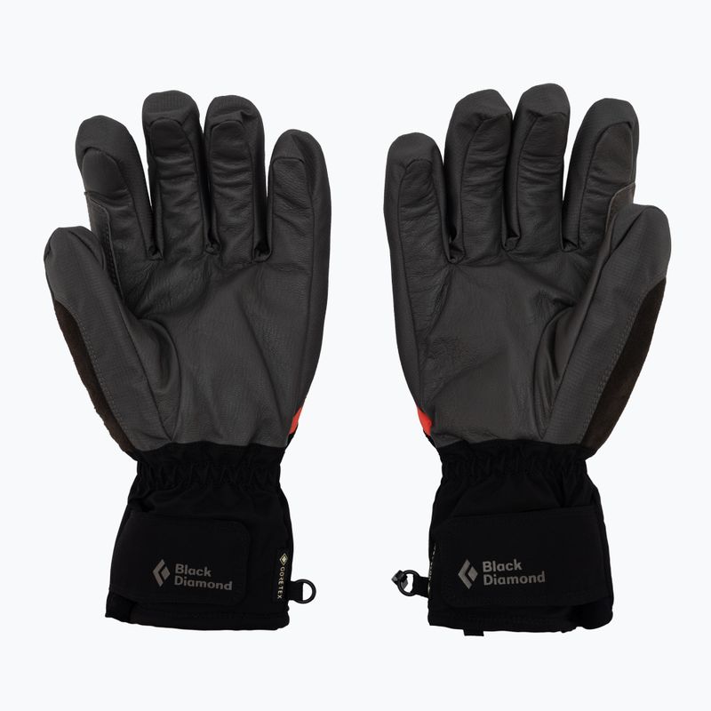 Lyžiarske rukavice Black Diamond Mission black/grey BD8019162011LRG1 2