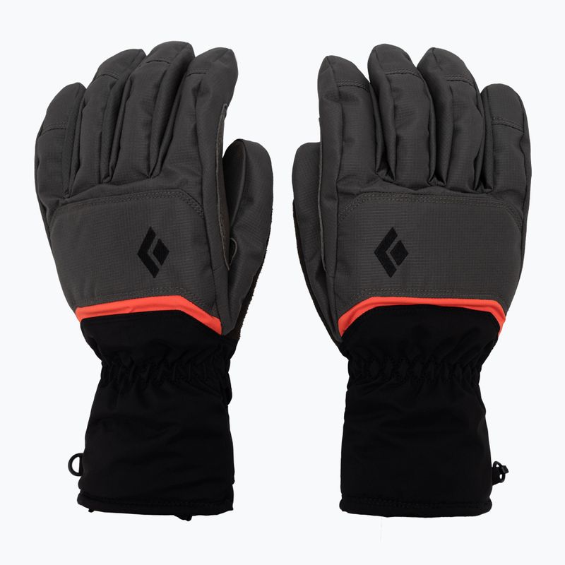 Lyžiarske rukavice Black Diamond Mission black/grey BD8019162011LRG1 3