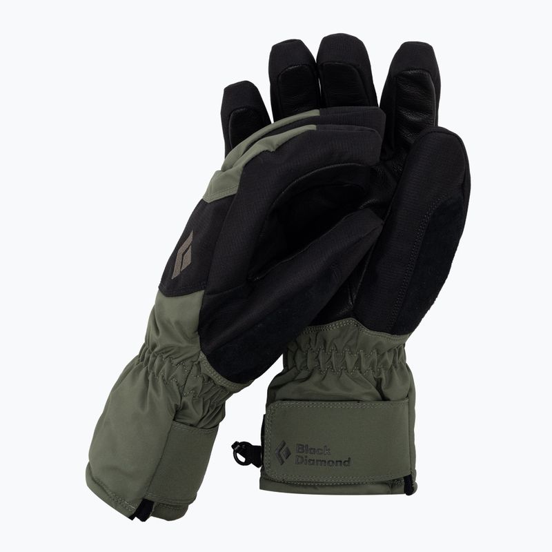 Lyžiarske rukavice Black Diamond Mission Lt green BD8019189116LRG1
