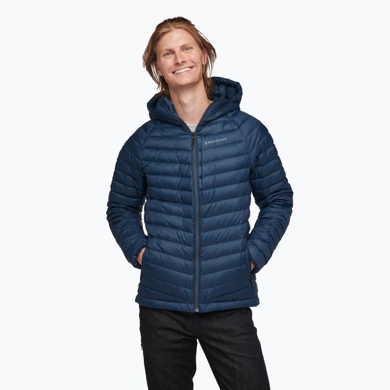 Pánska páperová bunda Black Diamond Access Down Hoody navy blue AP7460804013LRG1