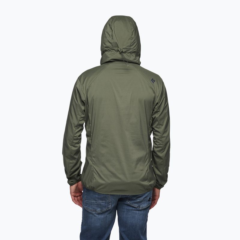 Pánska softshell bunda Black Diamond Alpine Start Hoody zelená AP7452331 2