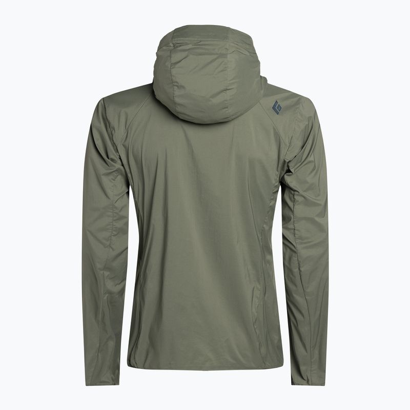 Pánska softshell bunda Black Diamond Alpine Start Hoody zelená AP7452331 5