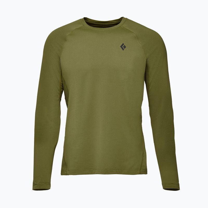 Pánska trekingová mikina Black Diamond Alpenglow Crew Camp Green AP75292339 5