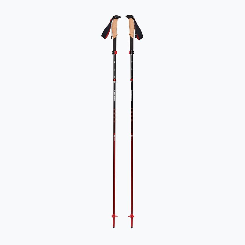 Trekingové palice Black Diamond Pursuit Flz Trekking black/octane