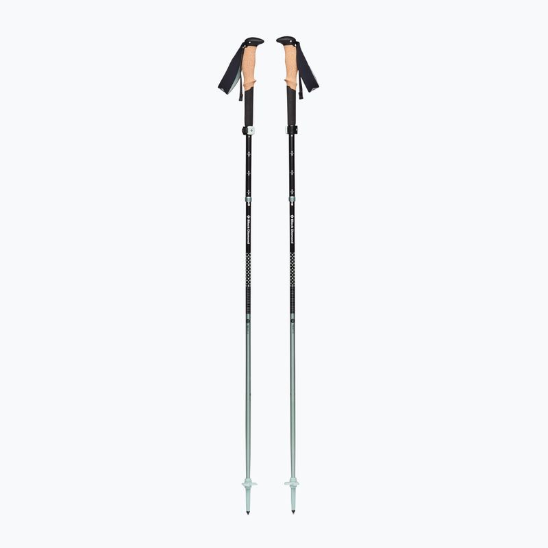 Trekingové palice Black Diamond Pursuit Flz Trekking black/foamgreen