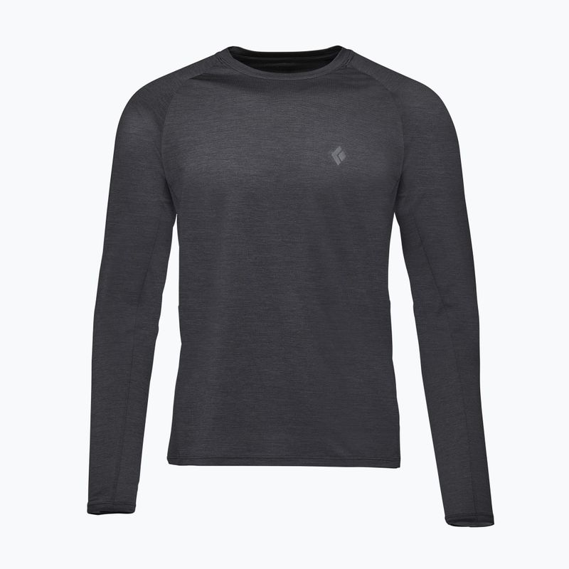 Pánska trekingová mikina Black Diamond Alpenglow Crew čierna AP752922