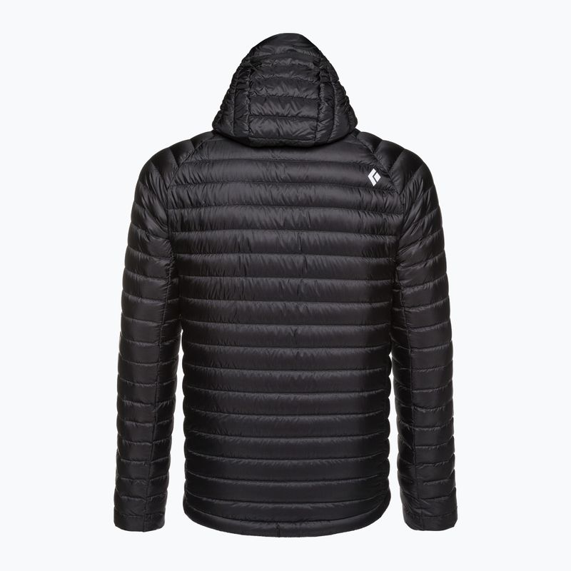 Pánska páperová bunda Black Diamond Approach Down Hoody black 5
