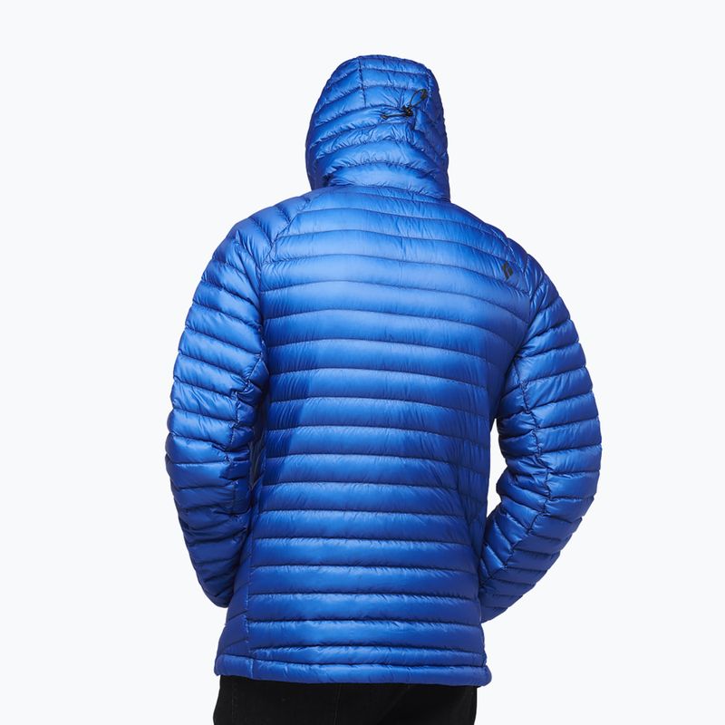 Pánska páperová bunda Black Diamond Approach Down Hoody drifter blue 3