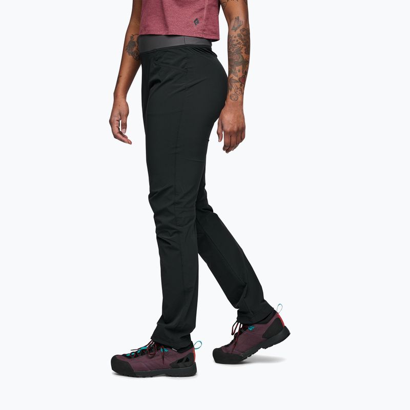 Dámske trekingové nohavice Black Diamond Alpine Light Pants black 2