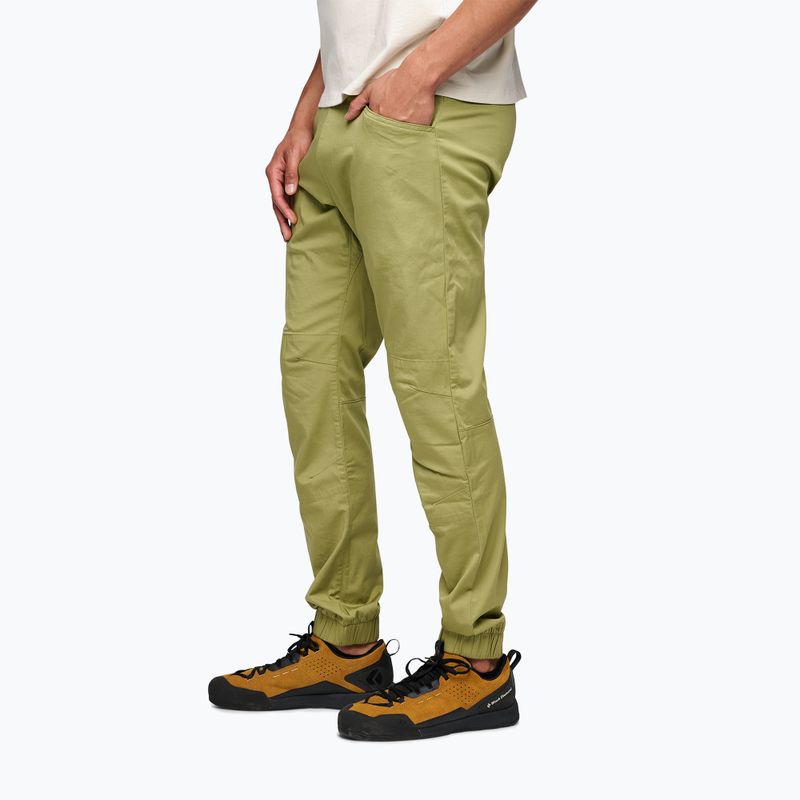 Pánske lezecké nohavice Black Diamond Notion Pants cedarwood green 2