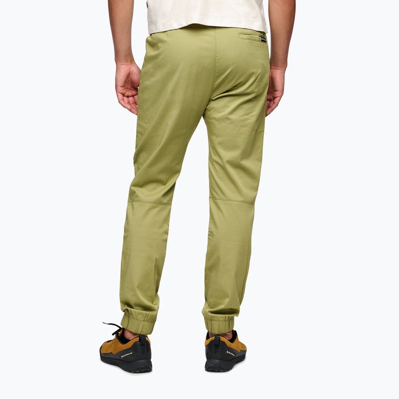 Pánske lezecké nohavice Black Diamond Notion Pants cedarwood green 3