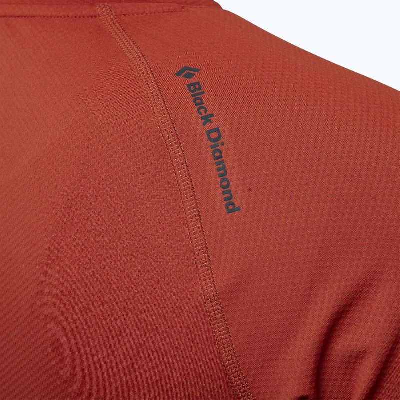Pánska trekingová mikina Black Diamond Alpenglow Crew burnt sienna 4