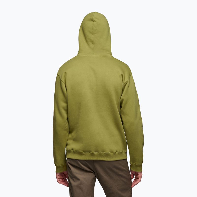 Pánska mikina Black Diamond Chalked Up 2.0 Po Hoody camp green 3