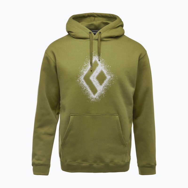 Pánska mikina Black Diamond Chalked Up 2.0 Po Hoody camp green 4