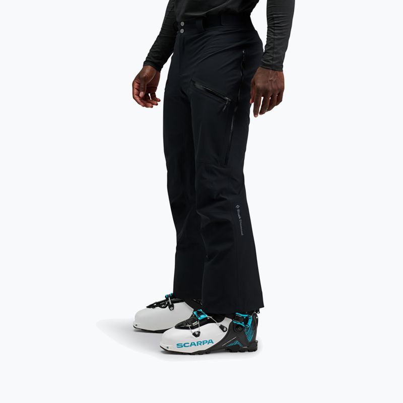 Pánske lyžiarske nohavice Black Diamond Recon Insulated black 3