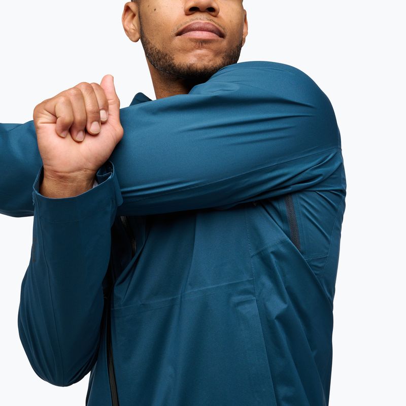 Dámska bunda do dažďa Black Diamond Fineline Stretch indigo 7