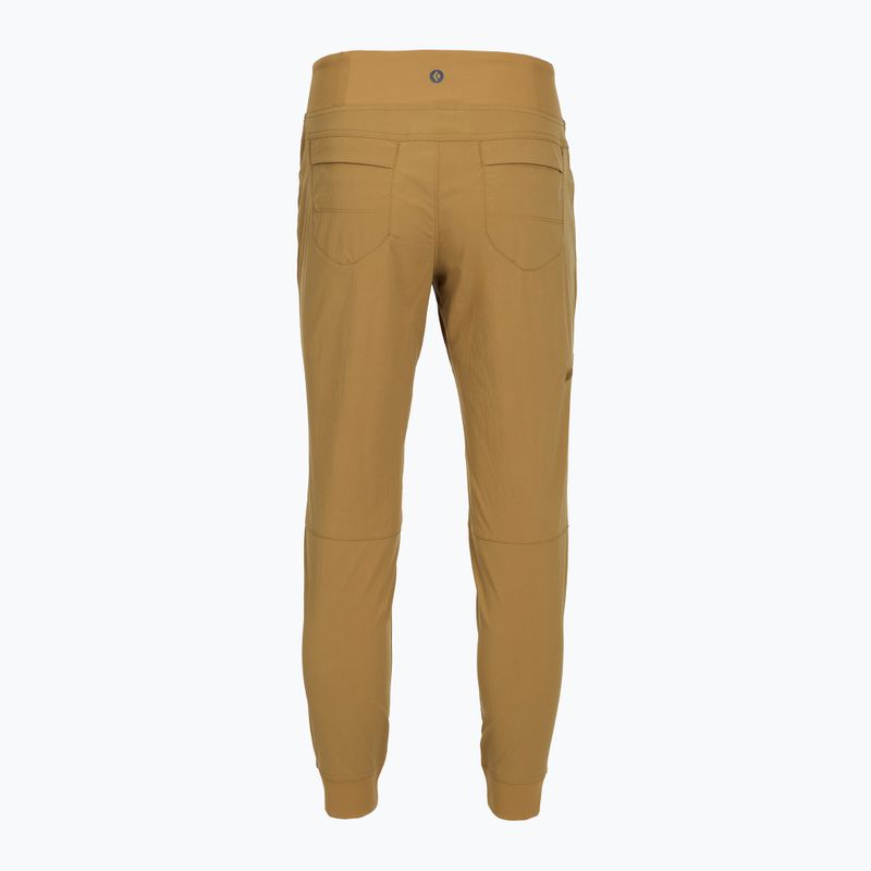 Dámske lezecké nohavice Black Diamond Technician Jogger flax 2