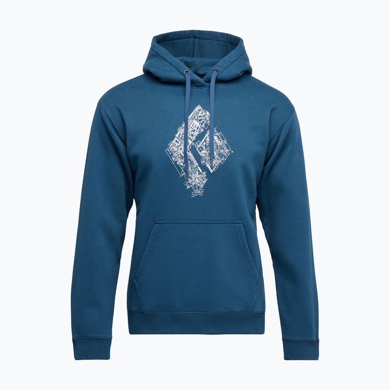 Pánska mikina Black Diamond Engineered Diamond Po Hoody indigo 6