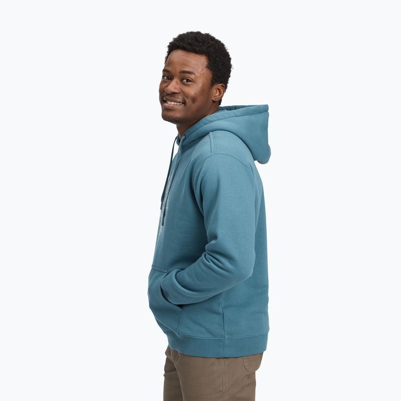 Pánska mikina Black Diamond Engineered Diamond Po Hoody creek blue 3