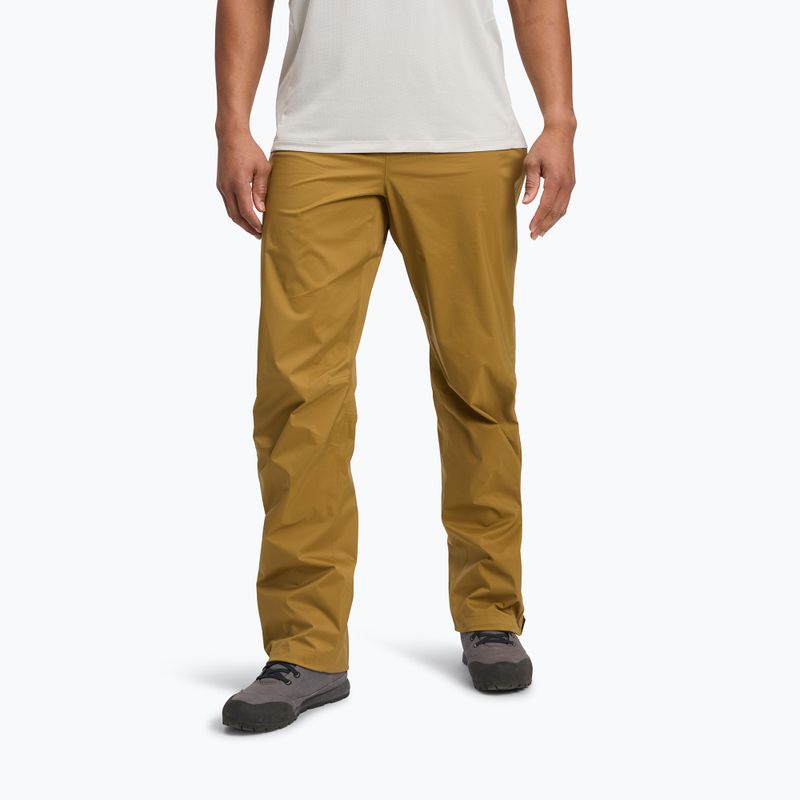 Pánske nohavice Black Diamond Fineline Stretch FZ flax