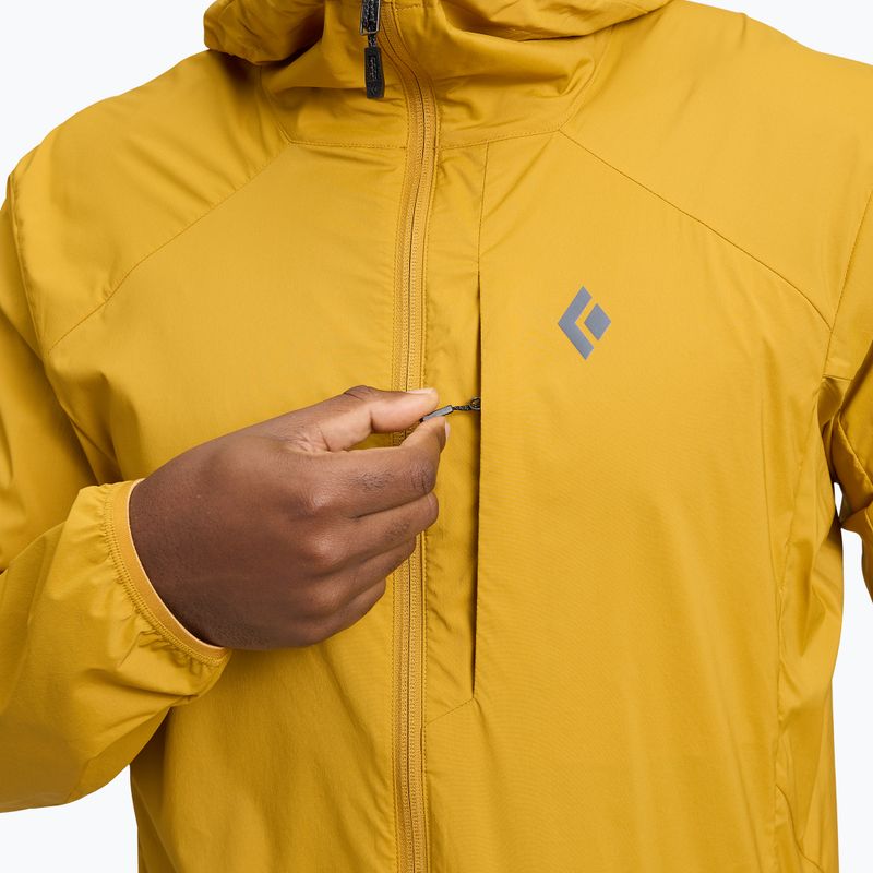Pánska softshellová bunda Black Diamond Alpine Štart amber 4