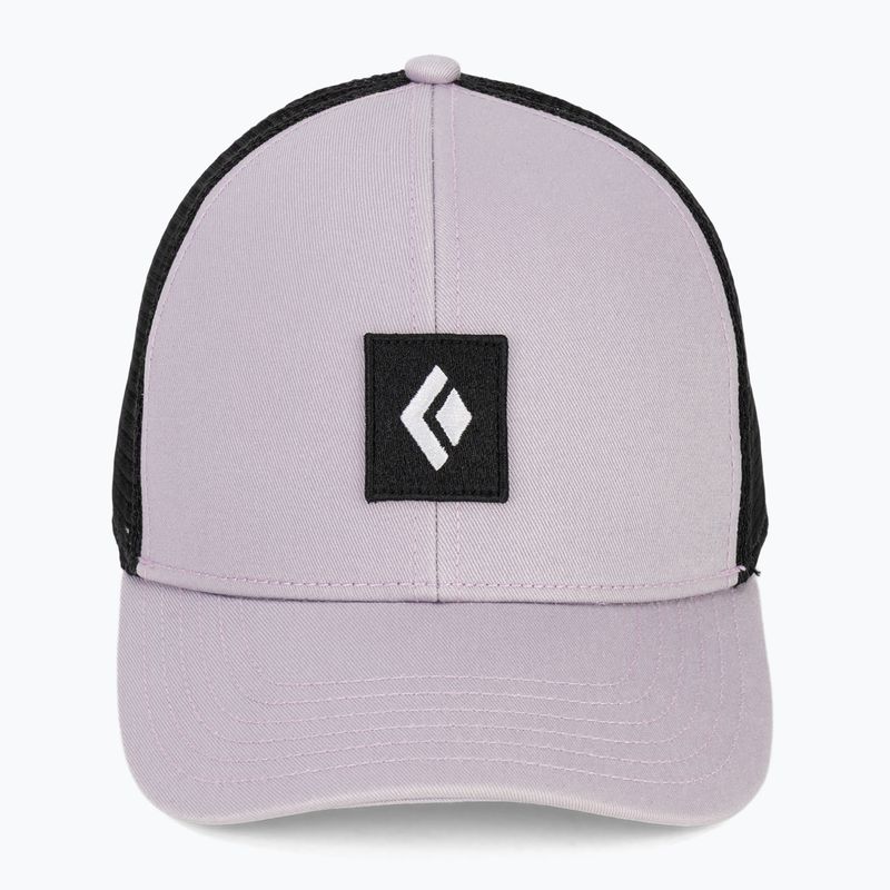 Šiltovka Black Diamond Trucker soft lilac/black/black icon patch 2