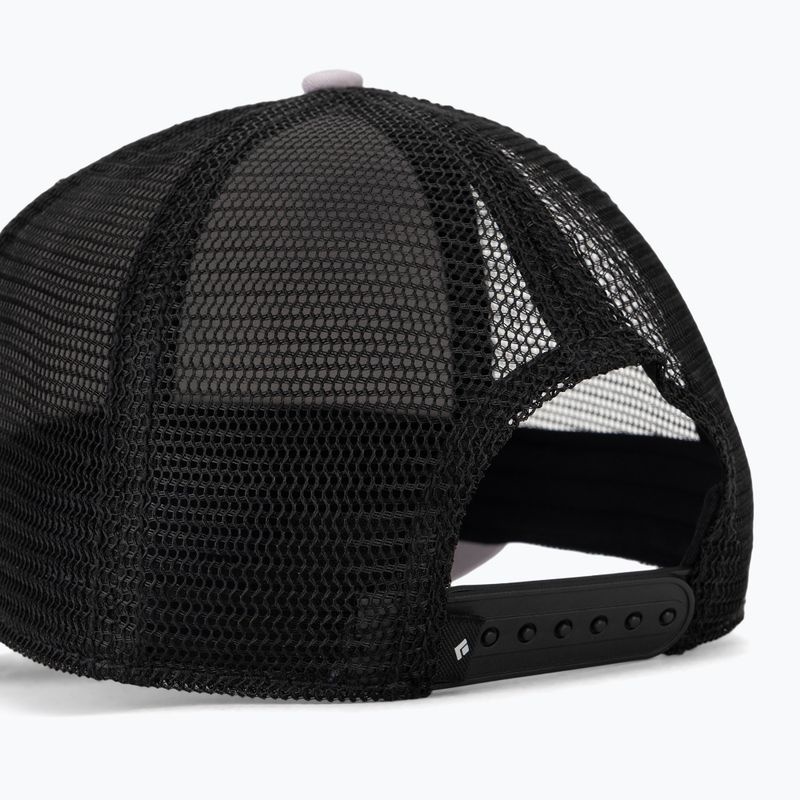 Šiltovka Black Diamond Trucker soft lilac/black/black icon patch 4