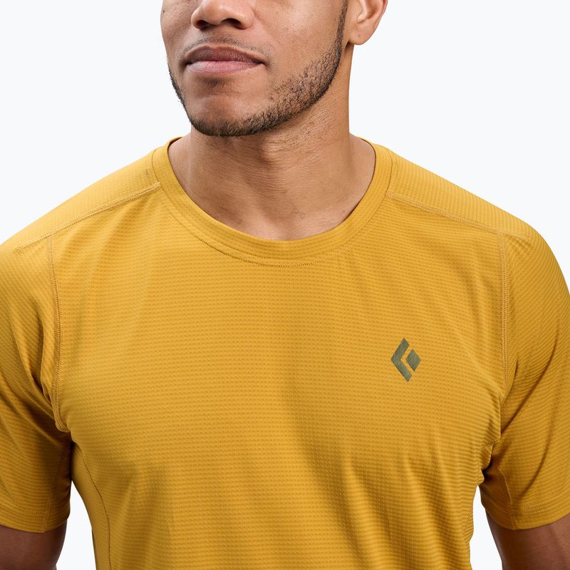 Pánske tričko Black Diamond Distance SS Tech Tee amber 4