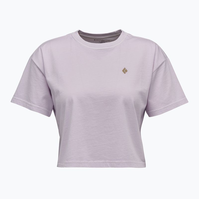 Dámske tričko Black Diamond Crops Tee soft lilac 5