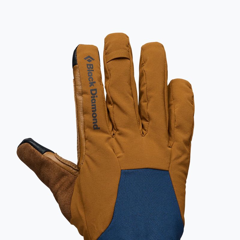 Skialpové rukavice Black Diamond Cirque bark brown 2