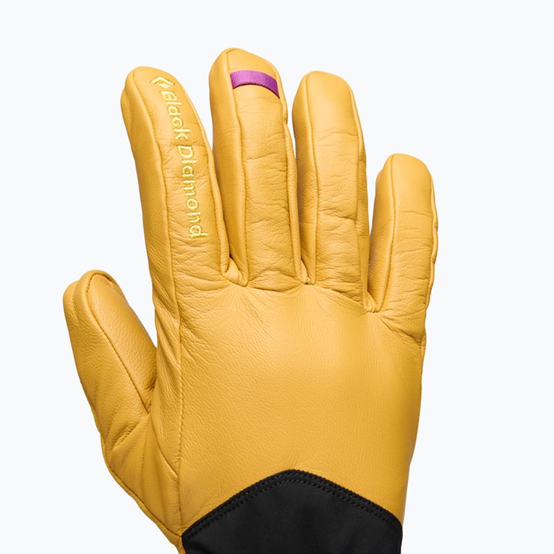 Trekingové rukavice Black Diamond Tour beeswax/black 2