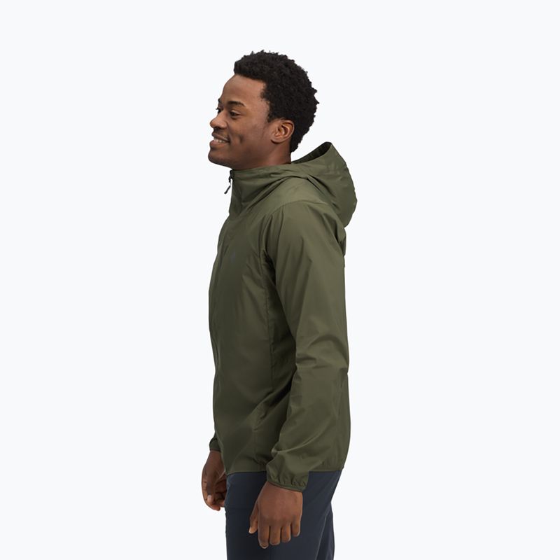 Pánska softshellová bunda Black Diamond Alpine Start dark moss 2