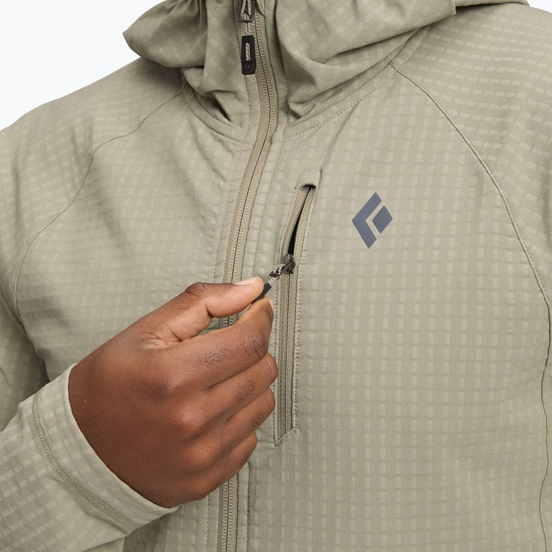 Pánska trekingová mikina Black Diamond Coefficient Storm Hoody pine smoke 4