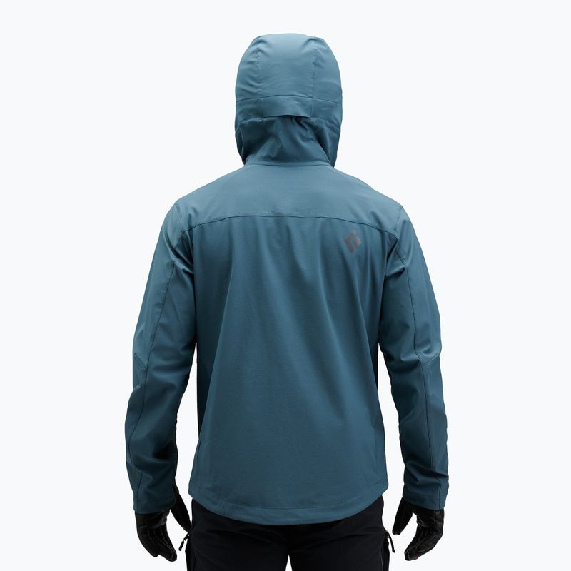 Pánska softshellová bunda Black Diamond Dawn Patrol midnight blue 2