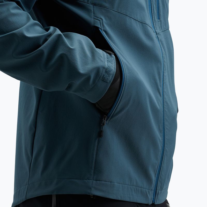 Pánska softshellová bunda Black Diamond Dawn Patrol midnight blue 7