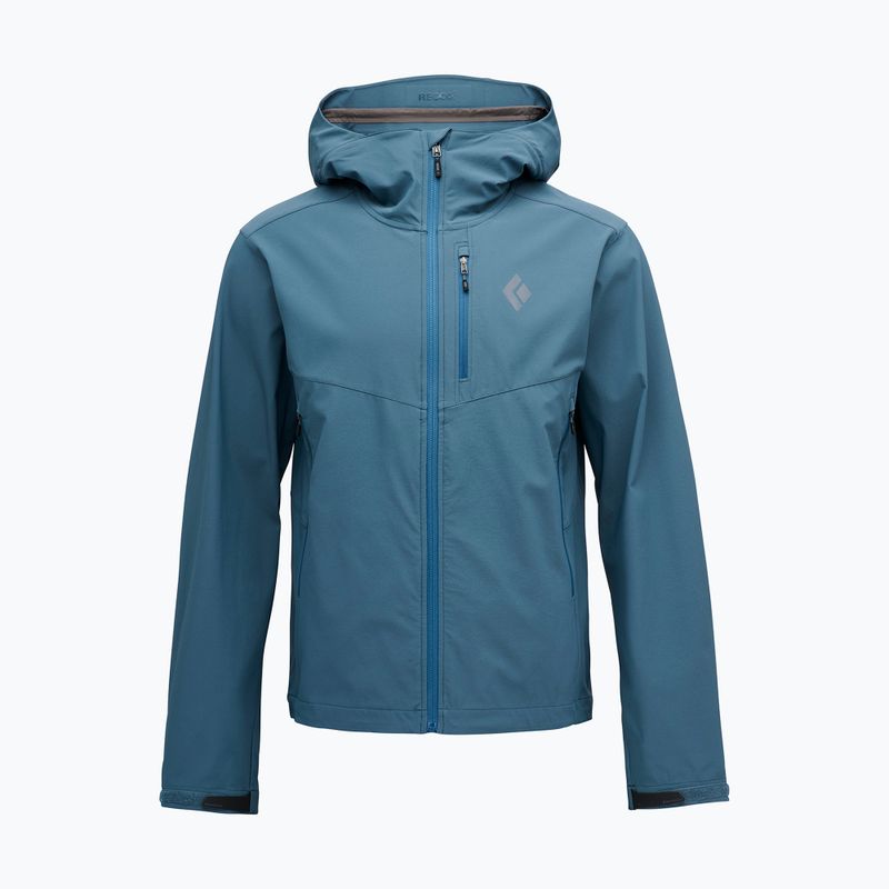 Pánska softshellová bunda Black Diamond Dawn Patrol midnight blue 10