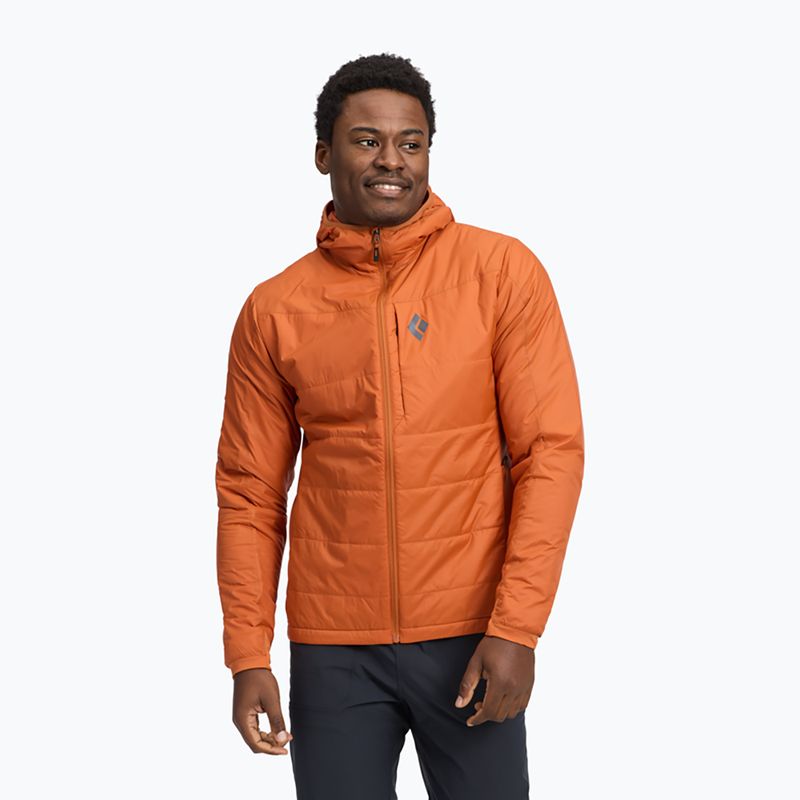 Pánska zateplená bunda Black Diamond Solution 2.0 Hoody saffron