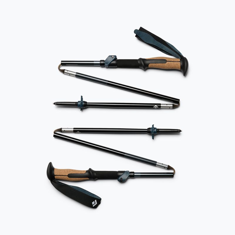 Trekingové palice Black Diamond Trail Vista FLZ Trekking midnight blue 2