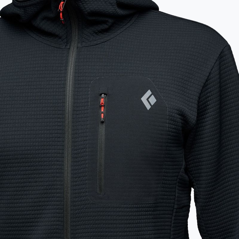 Pánska mikina Black Diamond Diverge Full Zip Hoody black 4
