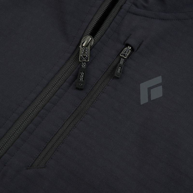 Pánska mikina Black Diamond Coefficient Storm Full Zip Hoody black 3